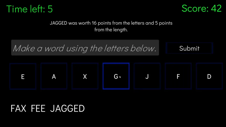 Скриншот 1 к игре WordMaster