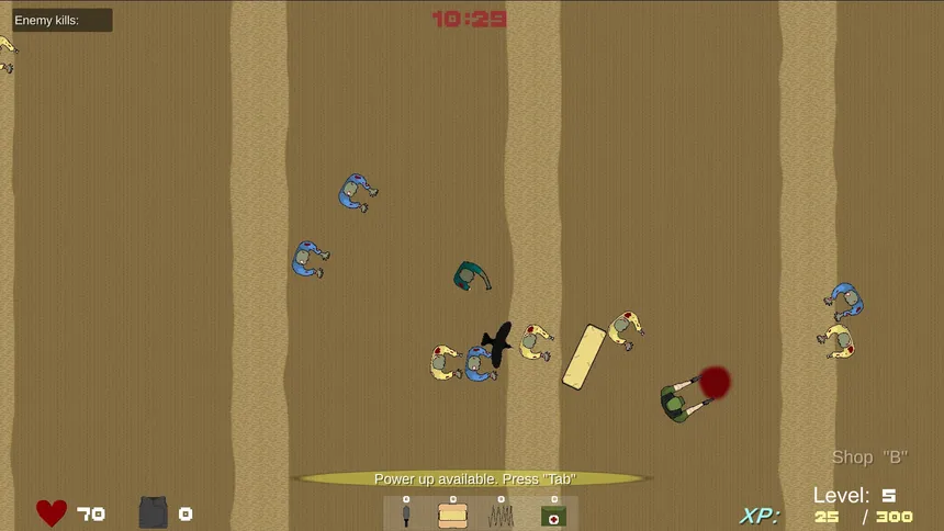 Скриншот 1 к игре ZombWave
