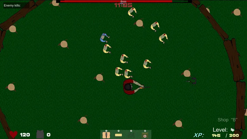 Скриншот 3 к игре ZombWave