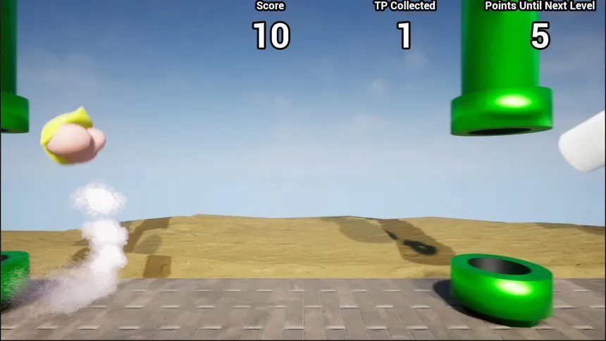 Скриншот 3 к игре Flappy Butt