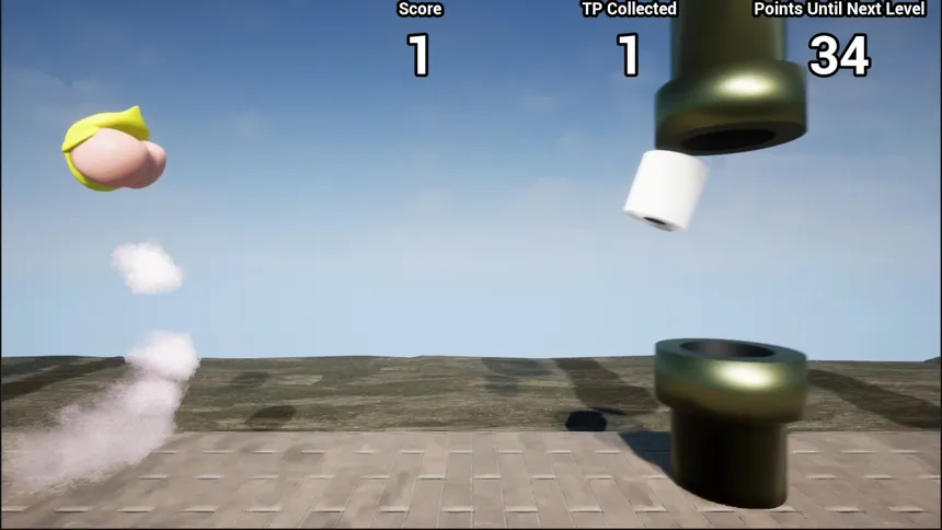 Скриншот 4 к игре Flappy Butt