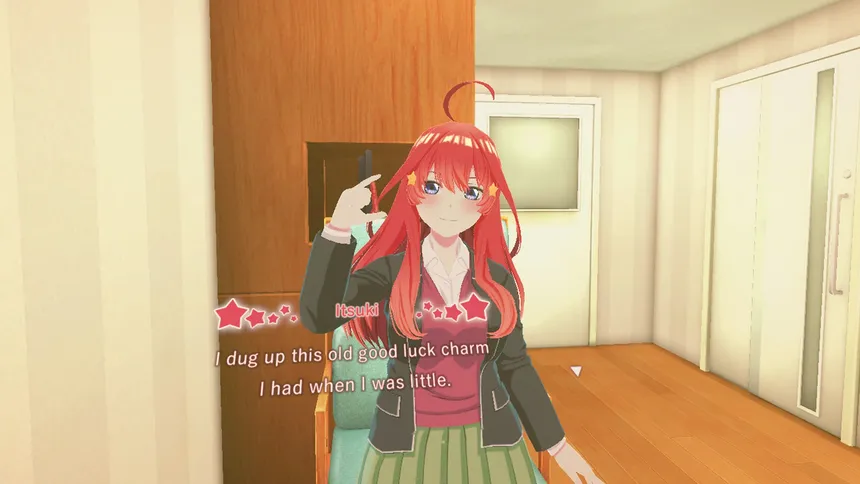 Скриншот 1 к игре The Quintessential Quintuplets OMOIDE VR ~ITSUKI~