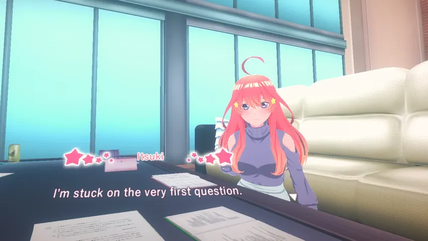 Скриншот 2 к игре The Quintessential Quintuplets OMOIDE VR ~ITSUKI~
