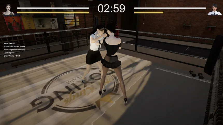 Скриншот 1 к игре Boxing Queen