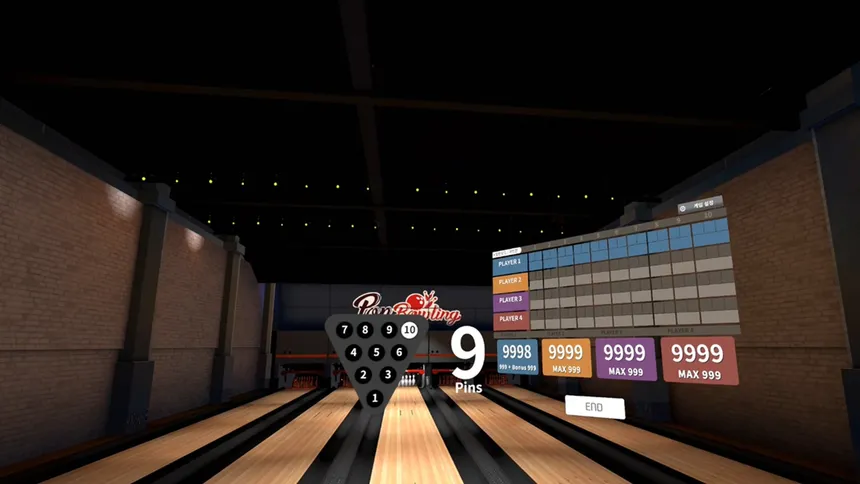 Скриншот 1 к игре Pop Bowling VR