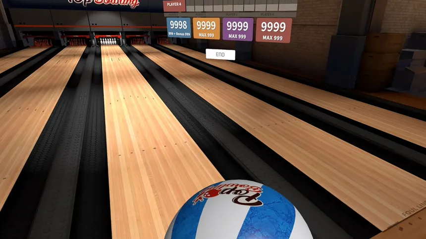 Скриншот 3 к игре Pop Bowling VR