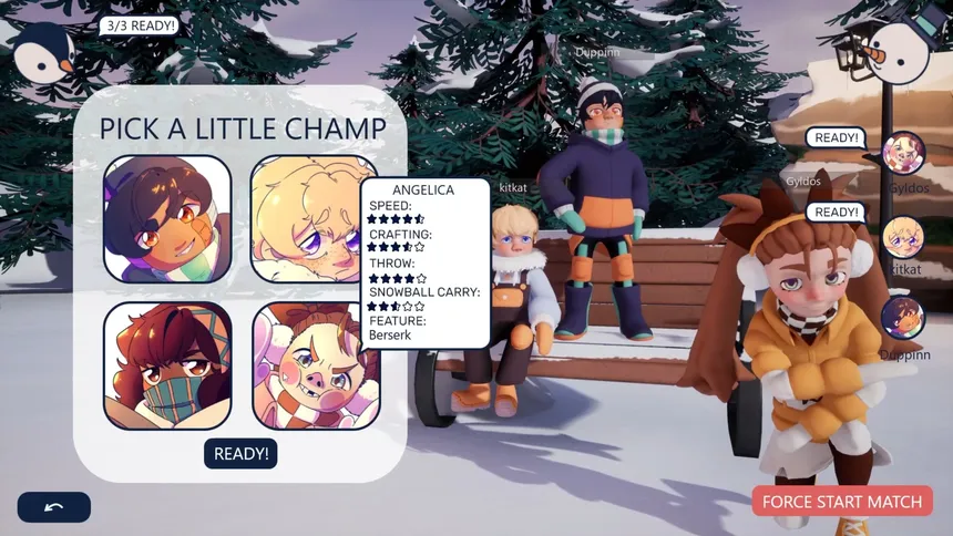 Скриншот 1 к игре SnowBrawl