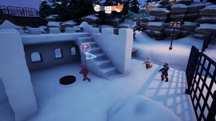 Скриншот 4 к игре SnowBrawl