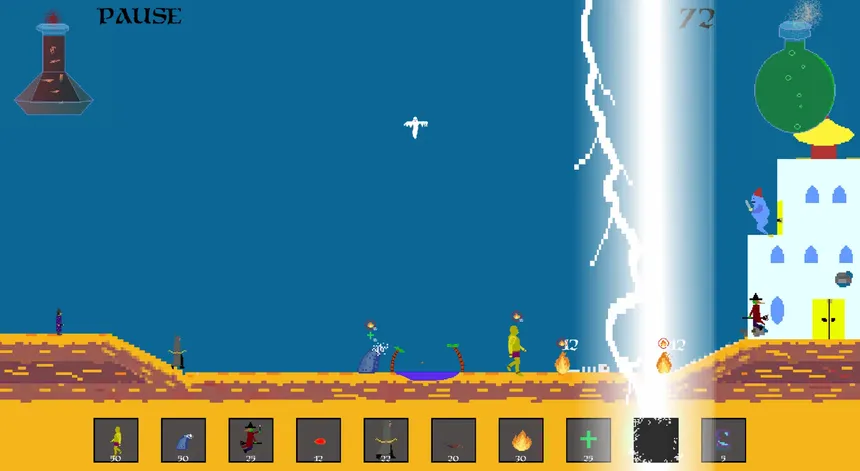 Скриншот 1 к игре Land of the Mage Lords