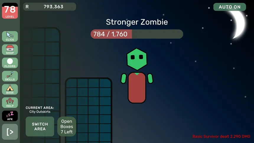 Скриншот 1 к игре The Idle Undead