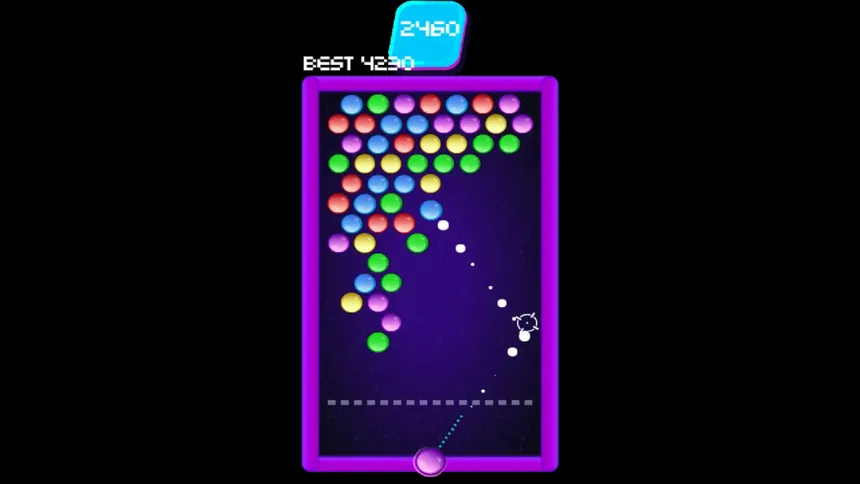 Скриншот 2 к игре Minimal Bubble Pop