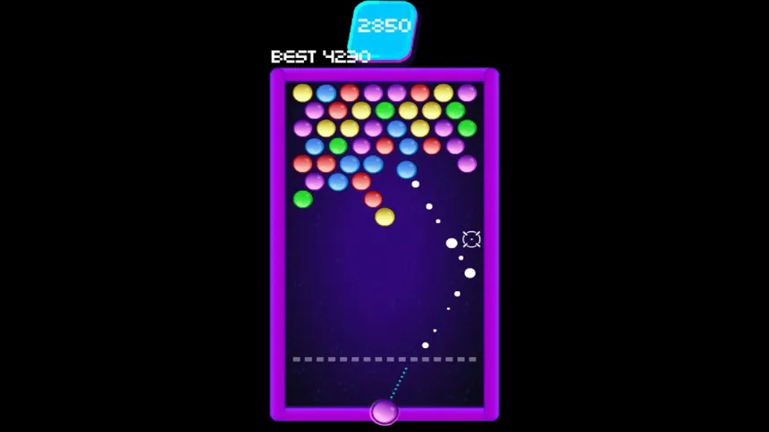 Скриншот 3 к игре Minimal Bubble Pop