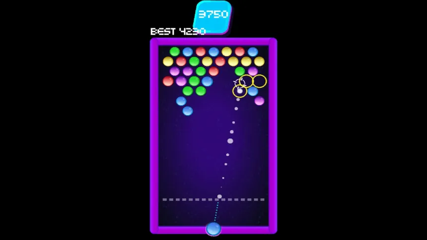 Скриншот 5 к игре Minimal Bubble Pop