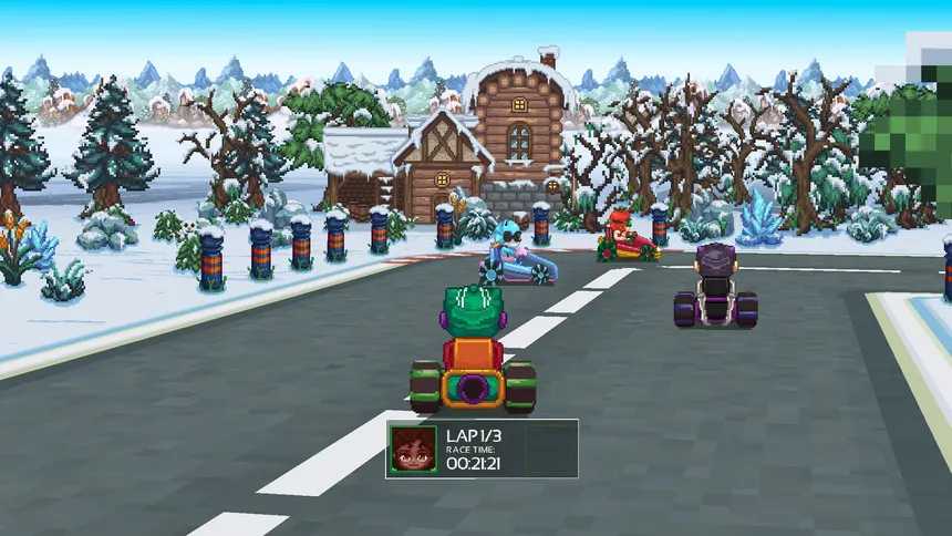 Скриншот 2 к игре Super Hentai Racers