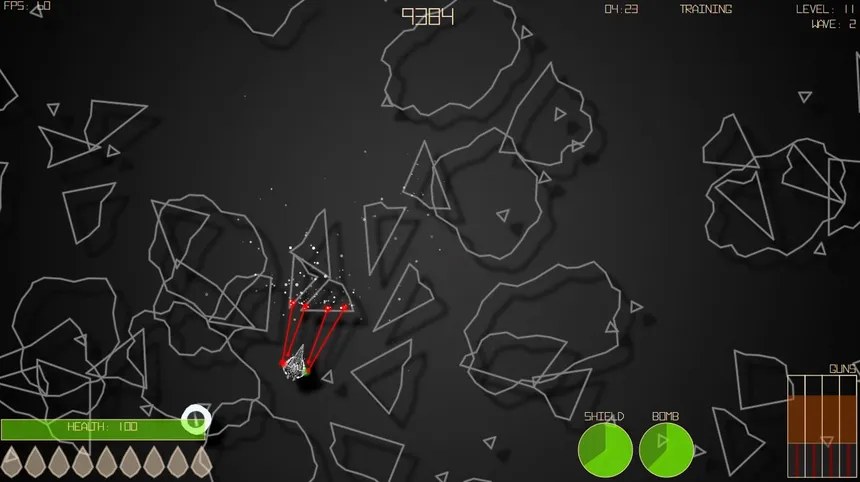 Скриншот 6 к игре Asteroids