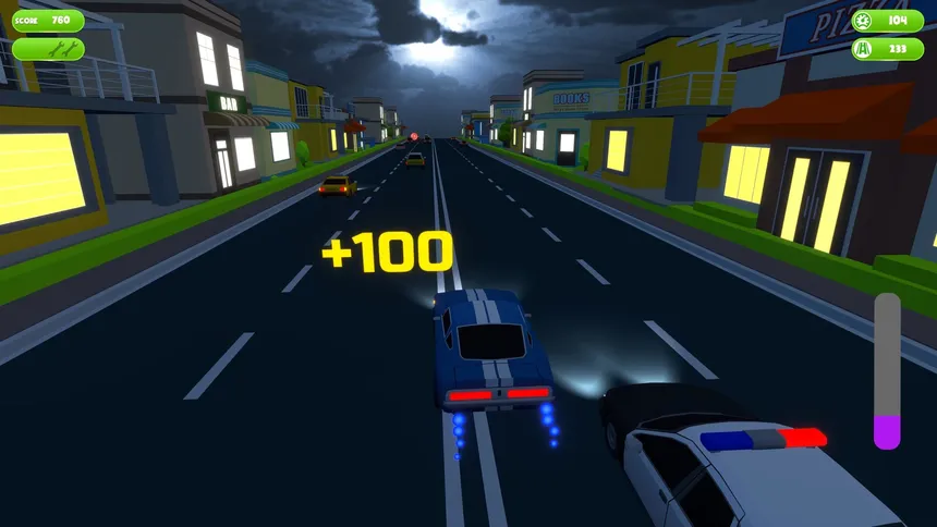 Скриншот 2 к игре Crazy Traffic Racer