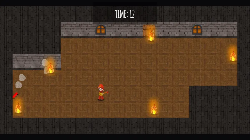 Скриншот 3 к игре Agile firefighter