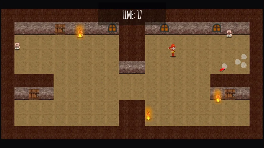 Скриншот 4 к игре Agile firefighter