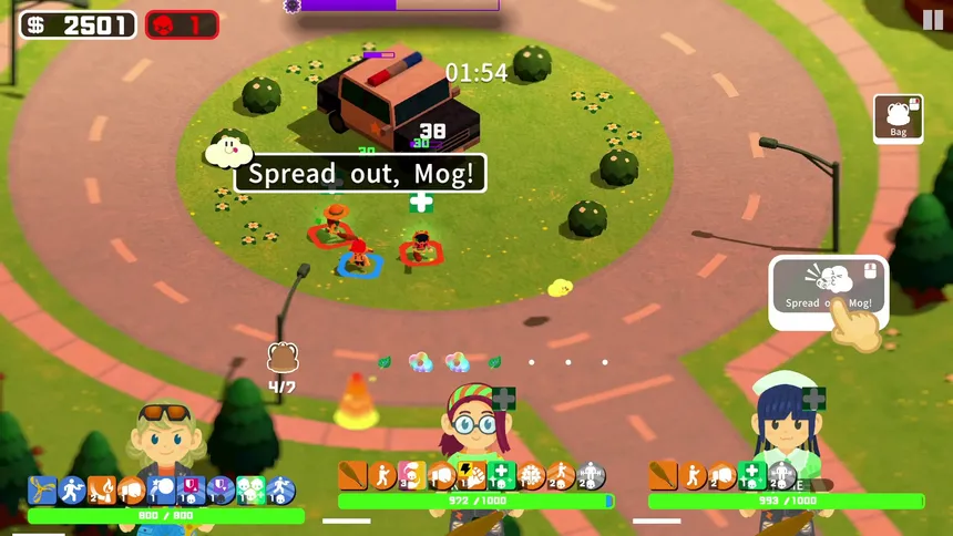 Скриншот 3 к игре SUMMER ROAD 10-Minute Auto Roguelite