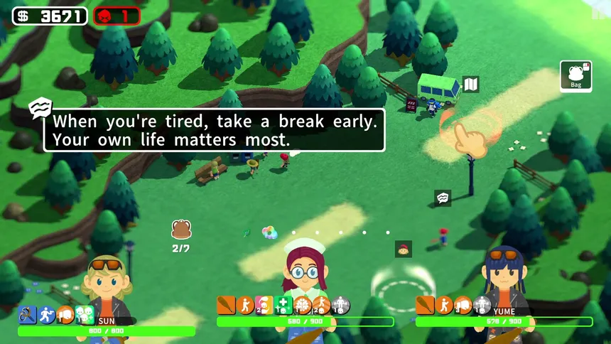 Скриншот 7 к игре SUMMER ROAD 10-Minute Auto Roguelite