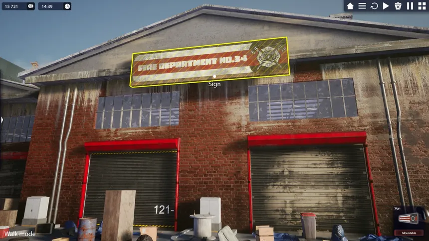 Скриншот 1 к игре Fire Station Renovation