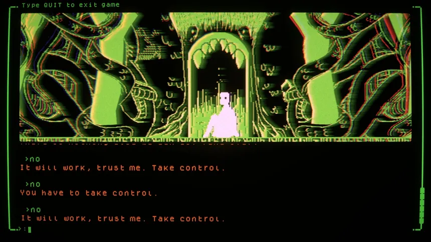 Скриншот 1 к игре I doesn't exist - a modern text adventure