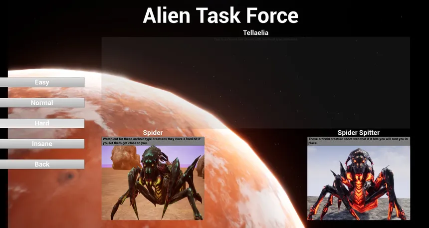 Скриншот 4 к игре Alien Task Force