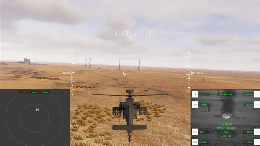 Скриншот 1 к игре Helicopter Gunship DEX