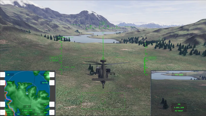 Скриншот 2 к игре Helicopter Gunship DEX