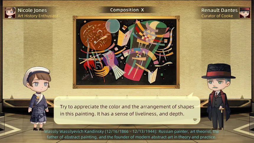 Скриншот 6 к игре 名画展 - Art Reborn（Painting Connoisseur）