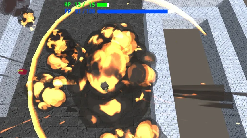 Скриншот 3 к игре Reconcile with cats [Cat + Tank + Ningen = RogueLike]