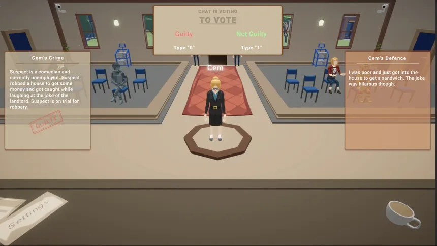 Скриншот 1 к игре Streamer's Court