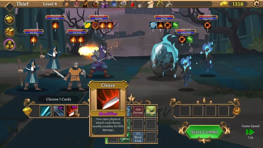 Скриншот 4 к игре Combo Card Clashers