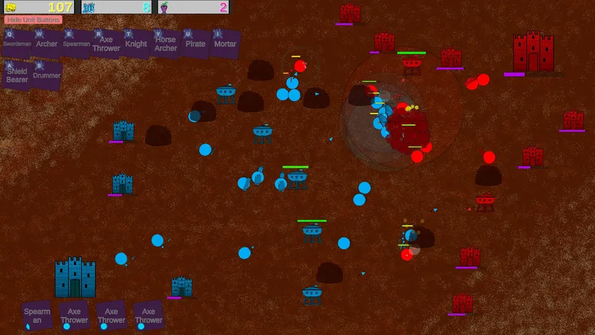 Скриншот 1 к игре War Dots