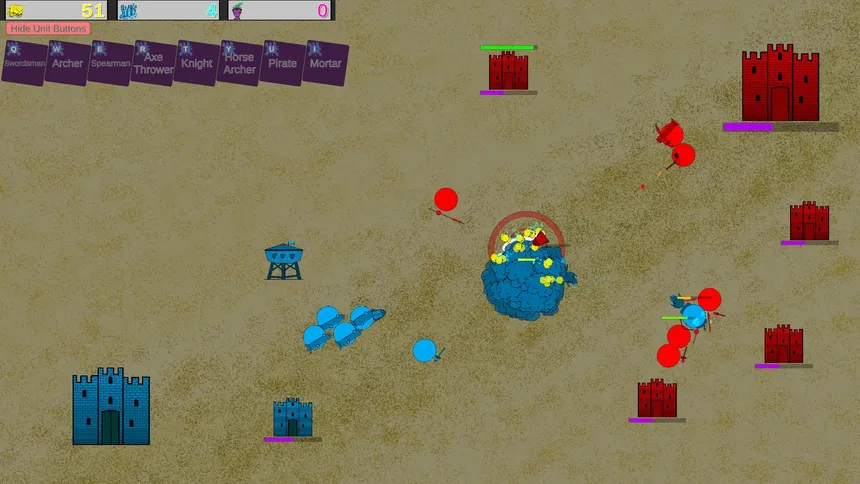 Скриншот 4 к игре War Dots