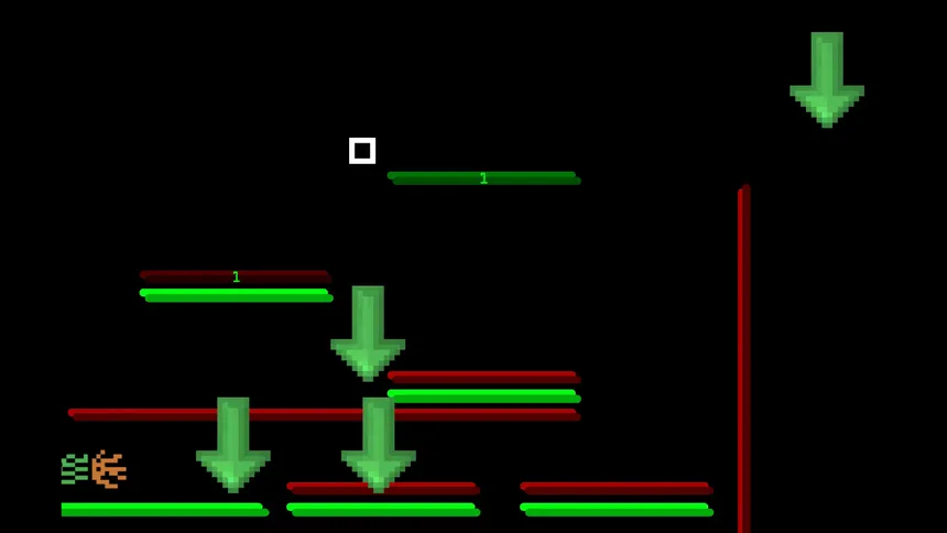 Скриншот 1 к игре Binary: A Puzzling Platformer