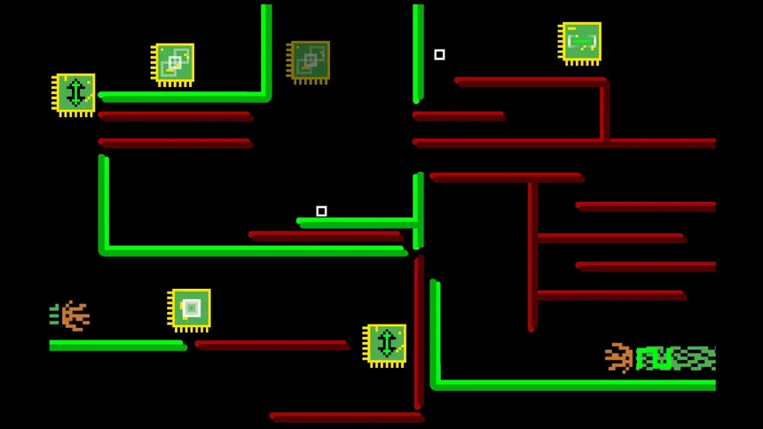 Скриншот 3 к игре Binary: A Puzzling Platformer