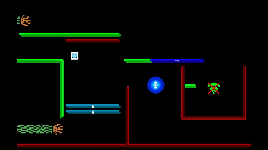 Скриншот 4 к игре Binary: A Puzzling Platformer