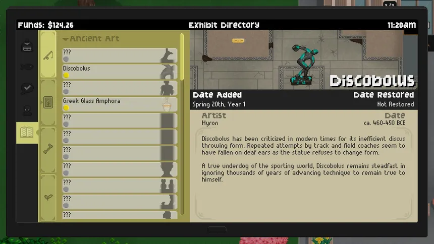 Скриншот 2 к игре Fairmoon Museum