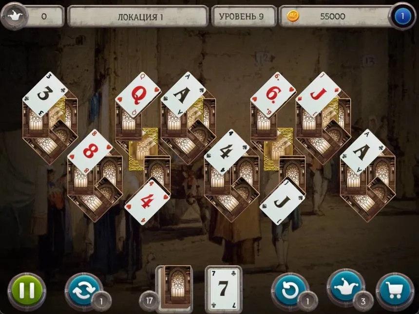 Скриншот 1 к игре Mystery Solitaire. Grimm's Tales 6