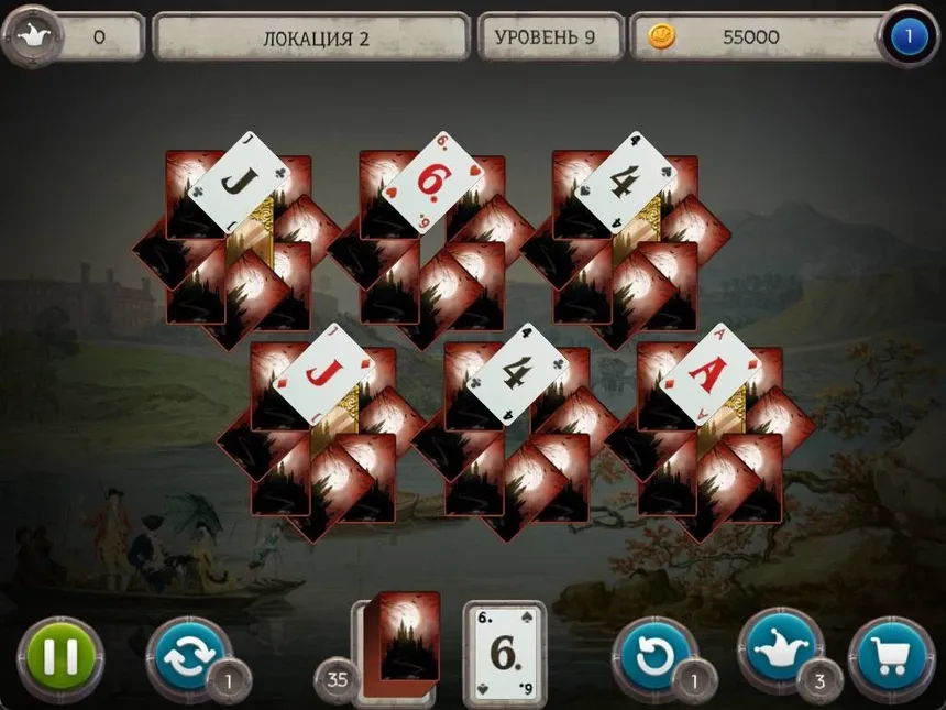 Скриншот 2 к игре Mystery Solitaire. Grimm's Tales 6