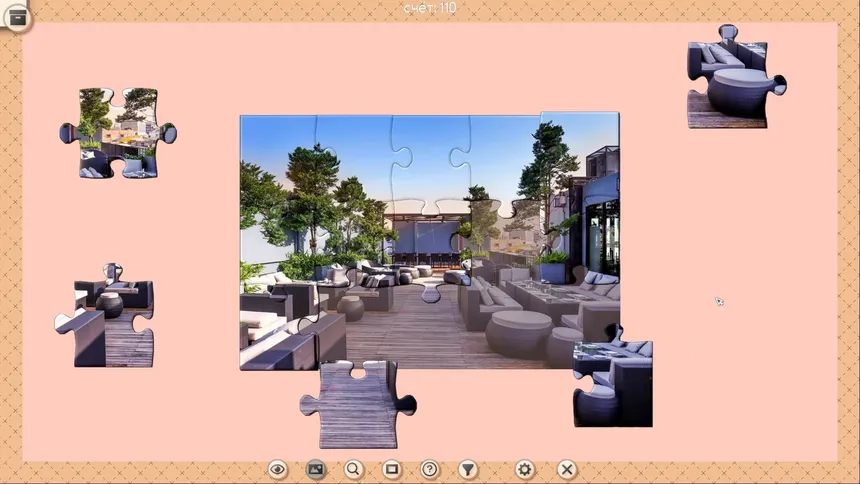 Скриншот 1 к игре 1001 Jigsaw. Interior Design