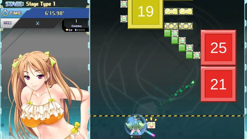 Скриншот 3 к игре Pretty Girls Breakout! PLUS
