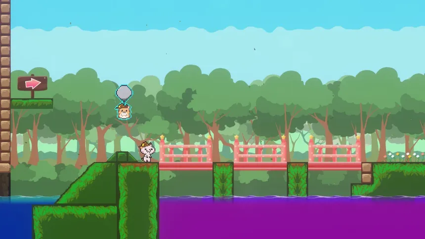 Скриншот 2 к игре RUKIMIN's Disappointing Adventure! ~SHOBOMI AND THE PHANTOM RUINS~