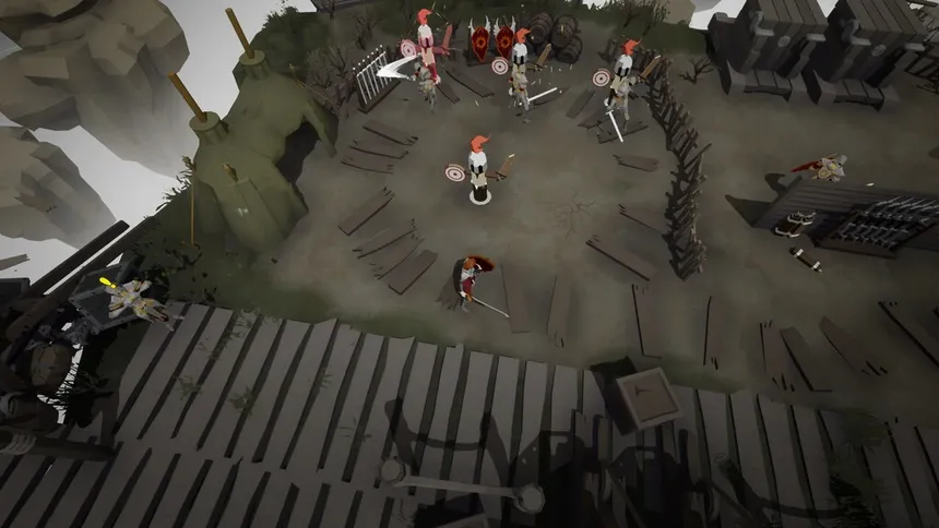 Скриншот 4 к игре Ashen Knights: One Passage