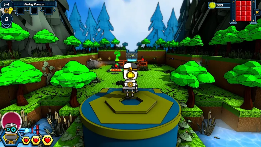 Скриншот 1 к игре Bolt Bot Screwy Viruses