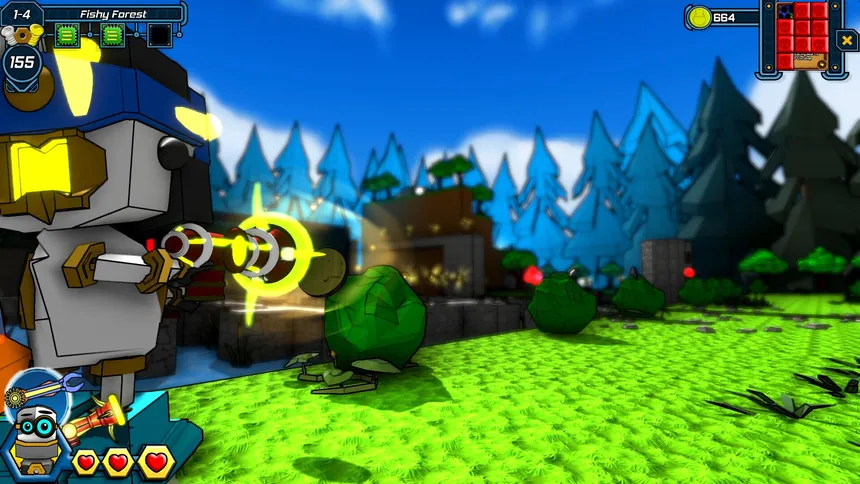 Скриншот 3 к игре Bolt Bot Screwy Viruses