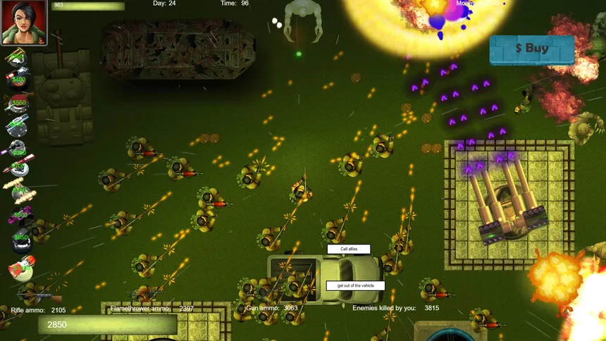 Скриншот 1 к игре Zombie Apocalypse - The Last Defense