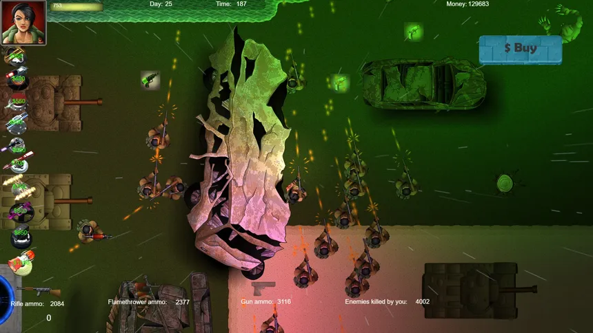Скриншот 2 к игре Zombie Apocalypse - The Last Defense