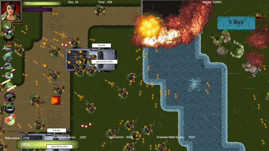 Скриншот 6 к игре Zombie Apocalypse - The Last Defense